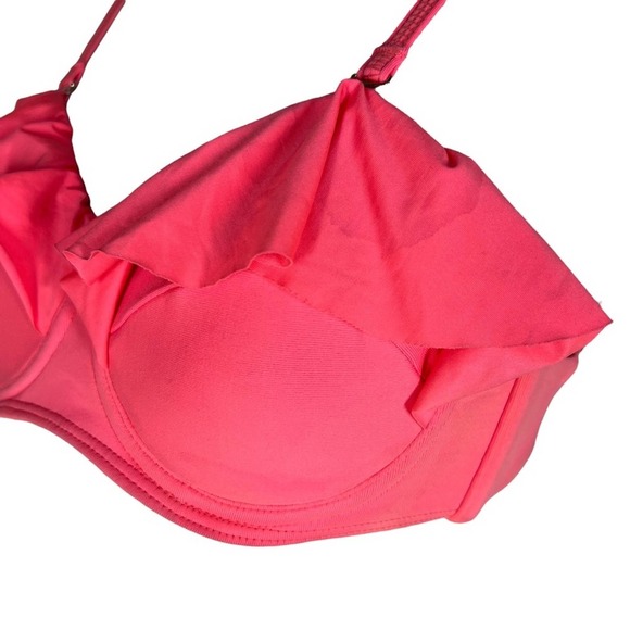 Maaji reversible Bikini Top chimeric wayfarer 2014 ruffle NWT Size Small - Picture 6 of 11